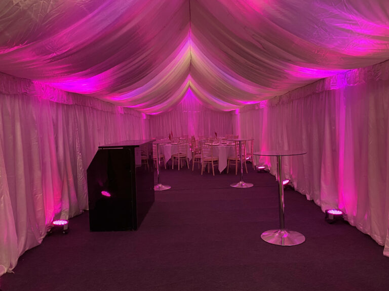Marquee Hire March