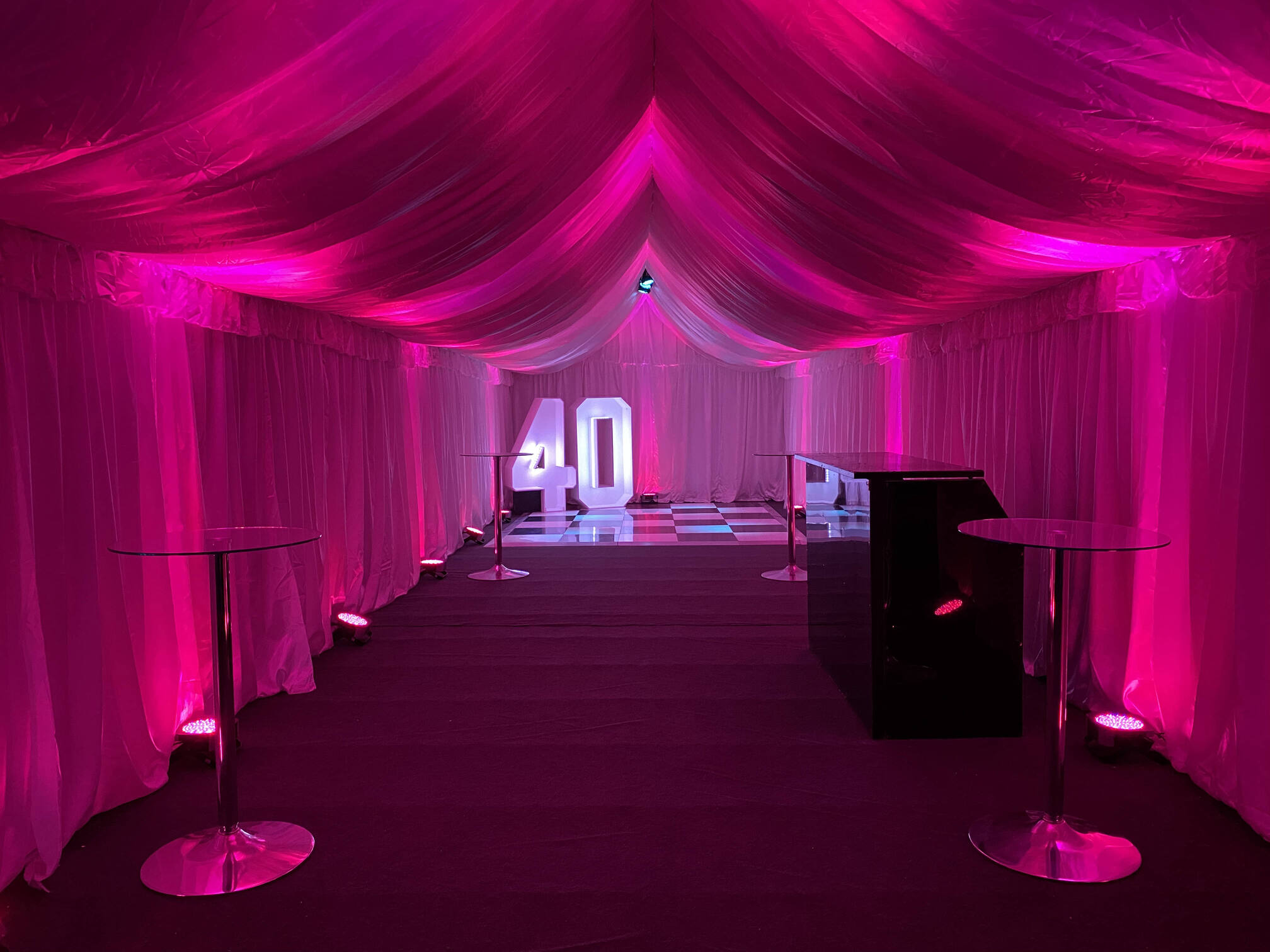 Marquee Hire for Birthday Parties