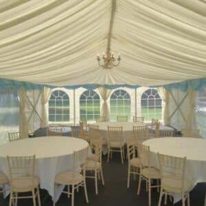 Add 4x White Linen Tablecloths | £76