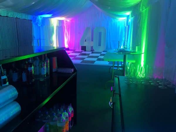 Marquee Hire Harrow 40th Birthday