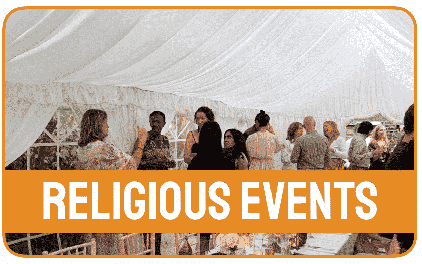 Marquee Hire for Religious Events