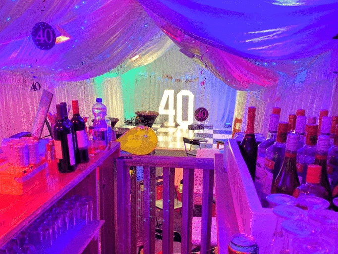 Marquee Hire for Birthday Parties